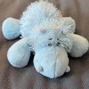 GANZ Hippo Light Blue Stuffed Animal